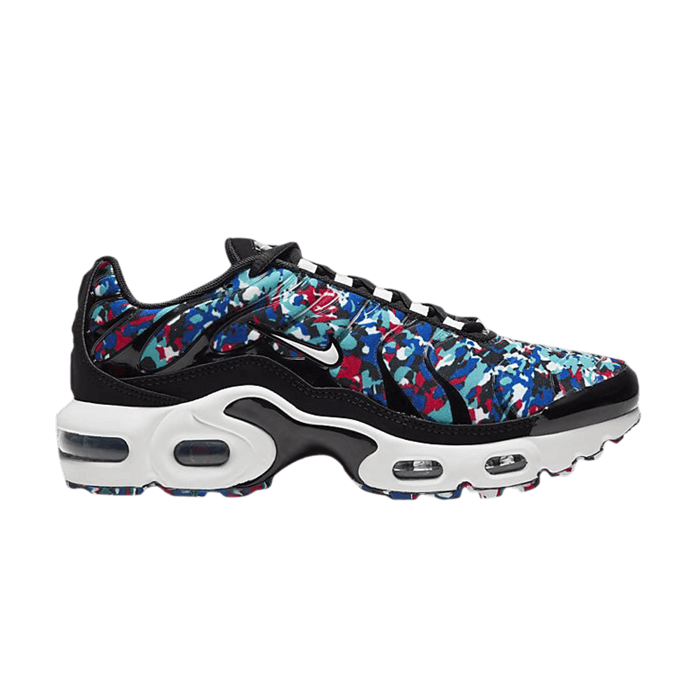 Nike Air Max Plus GS 'Black Hyper Blue'