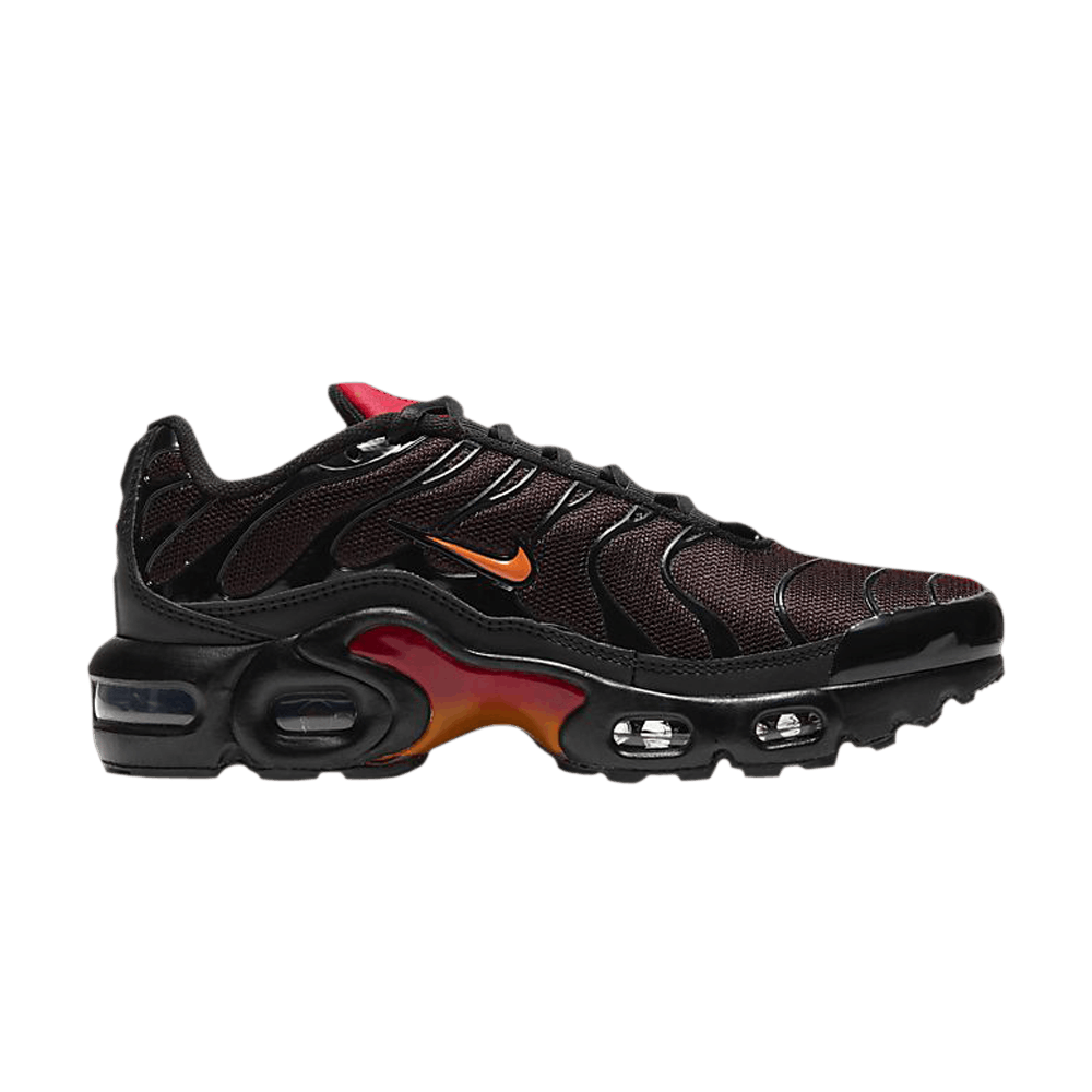 Nike Air Max Plus GS 'Black University Red'