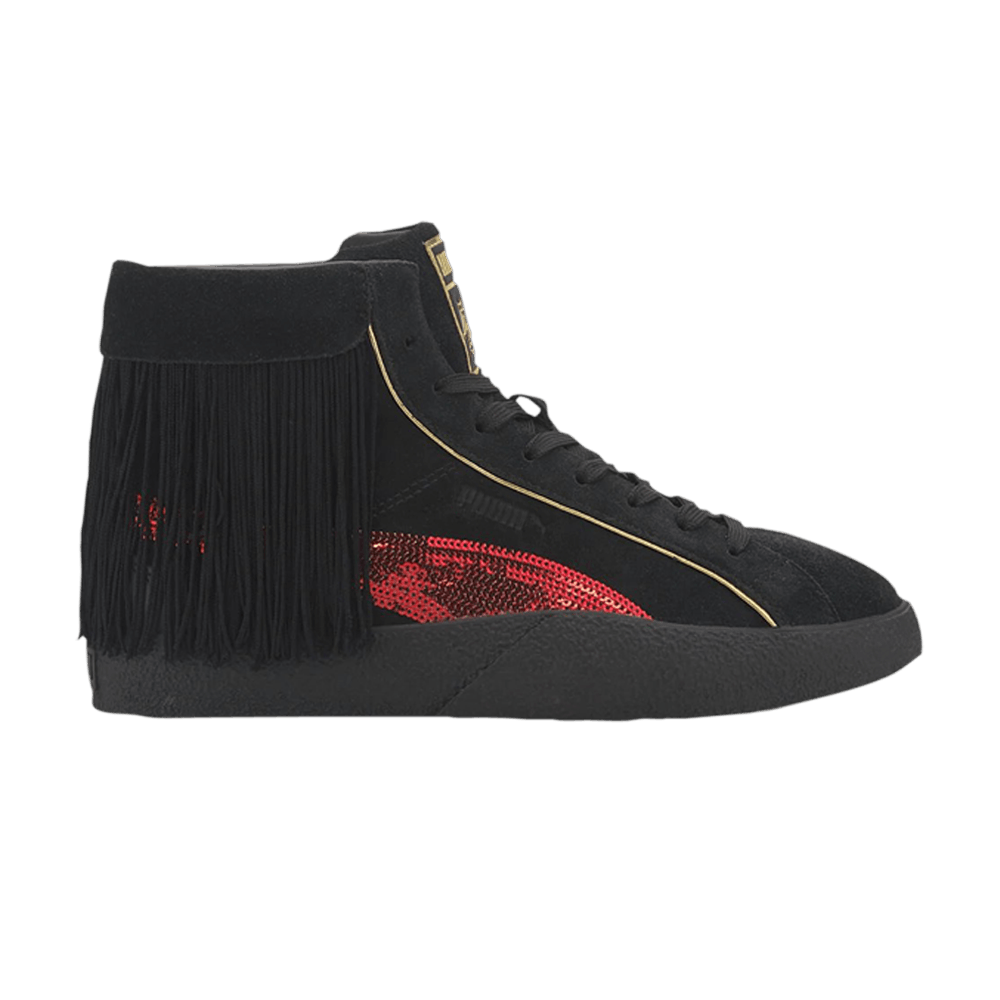 Pre-owned Puma Charlotte Olympia X Wmns Love 'black Red'