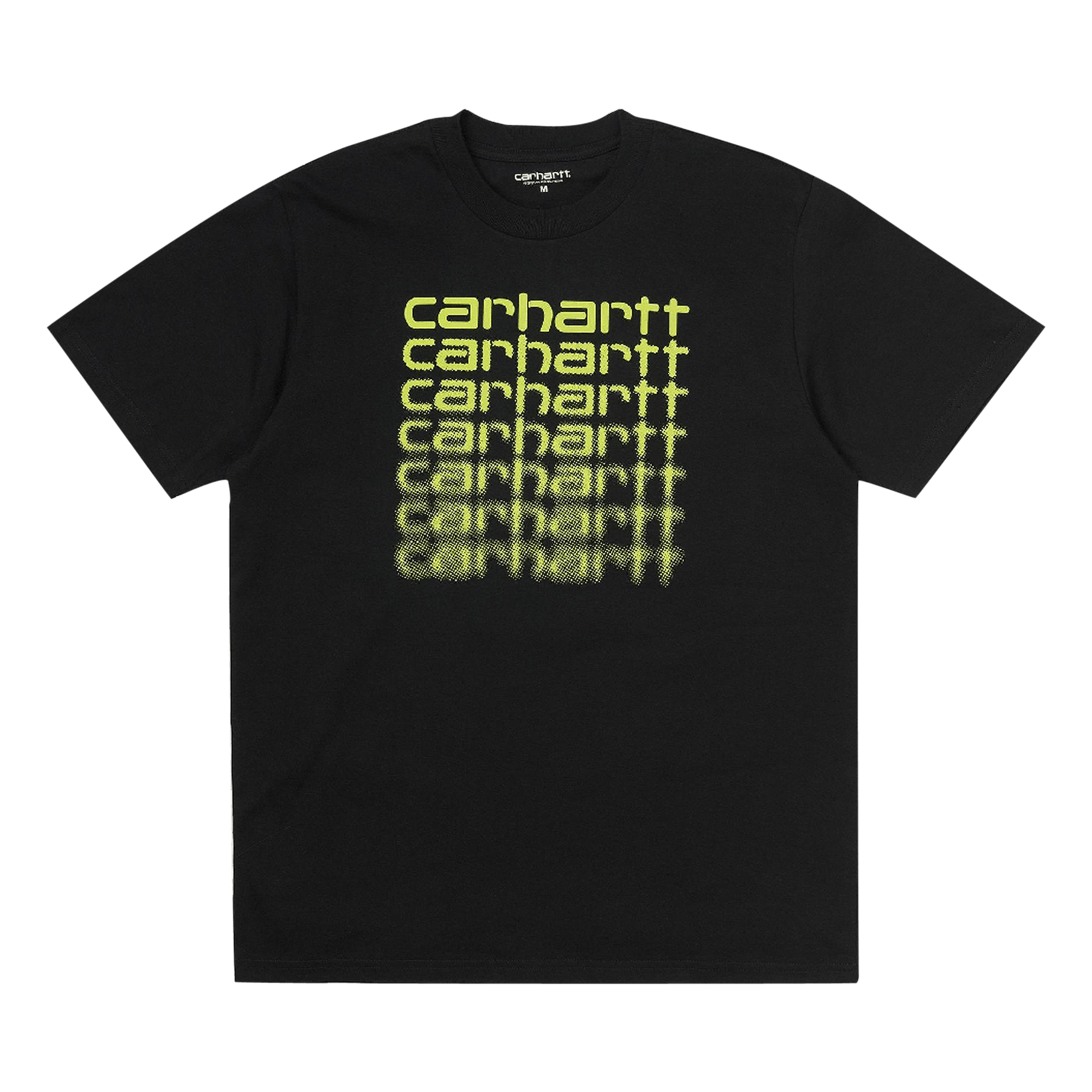 Pre-owned Carhartt Short-sleeve Fading Script T-shirt 'black'