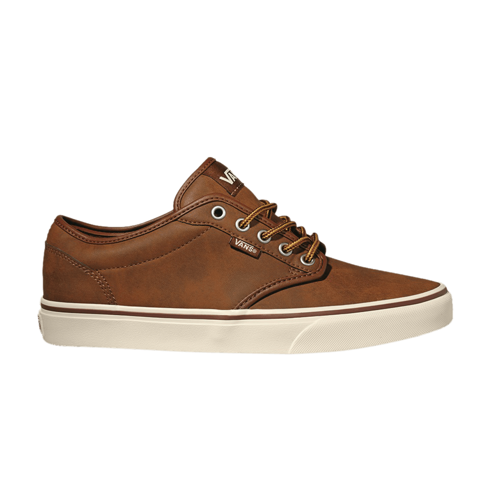 Pre-owned Vans Atwood Leather 'brown'