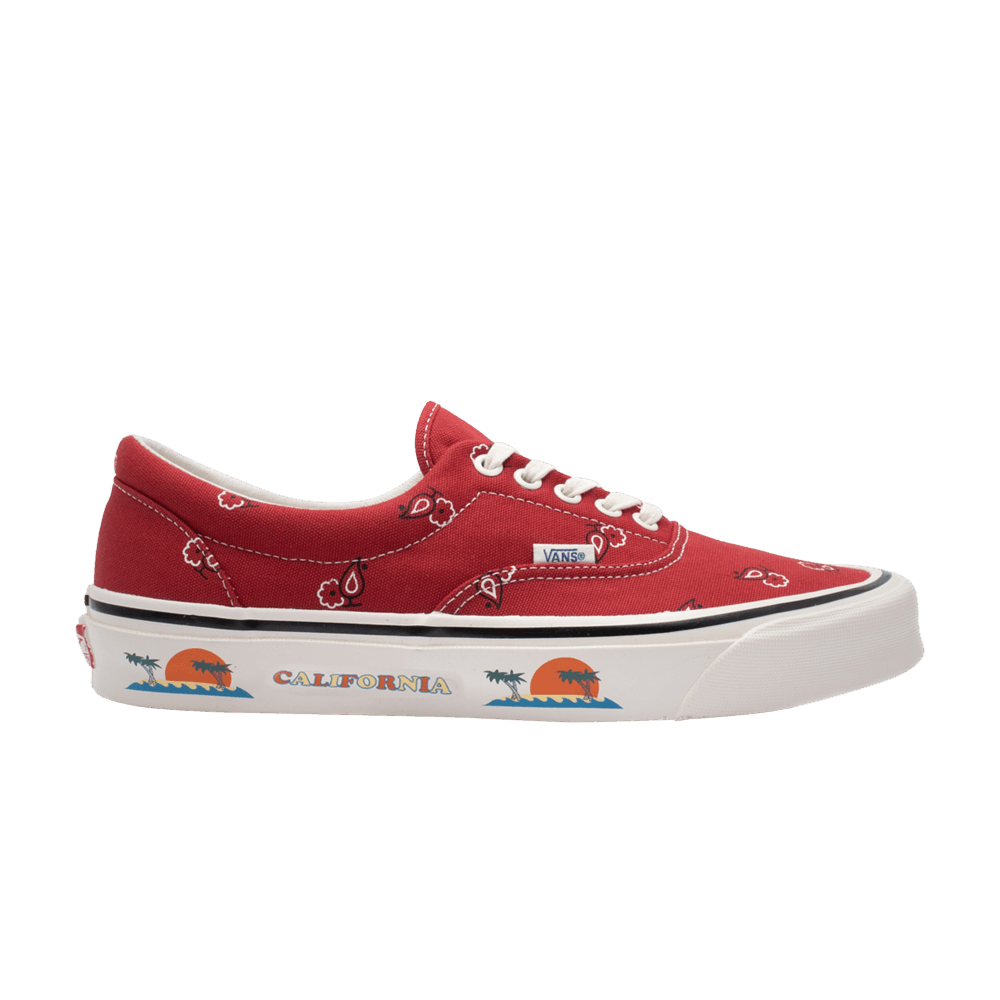 Vans OG Era LX 'Paisley - Pompeian Red'