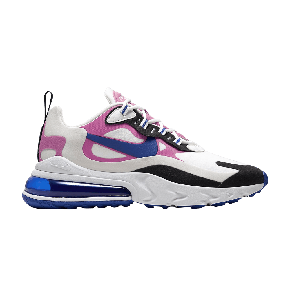 Nike Wmns Air Max 270 React 'White Fuchsia Blue'