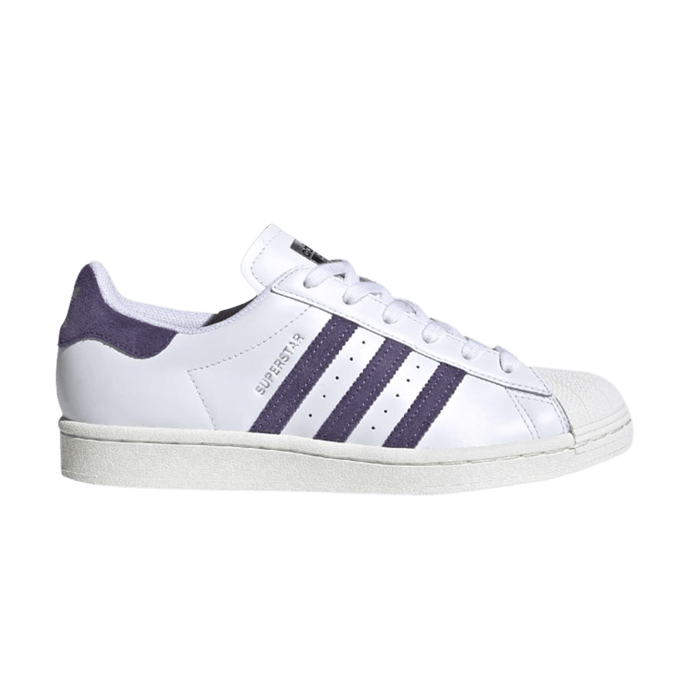 Adidas Superstar 'White Tech Purple'