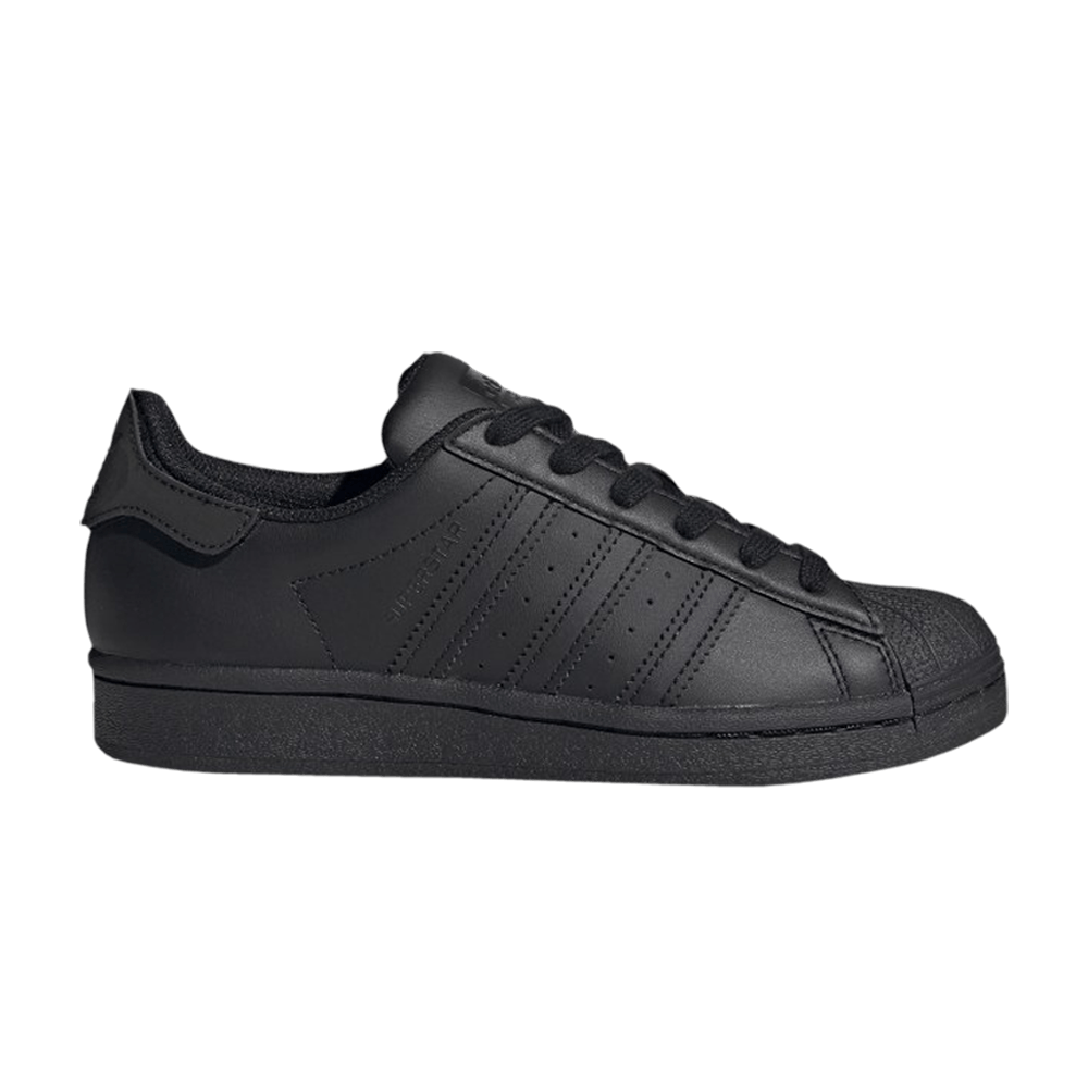 Adidas Superstar J 'Triple Black'