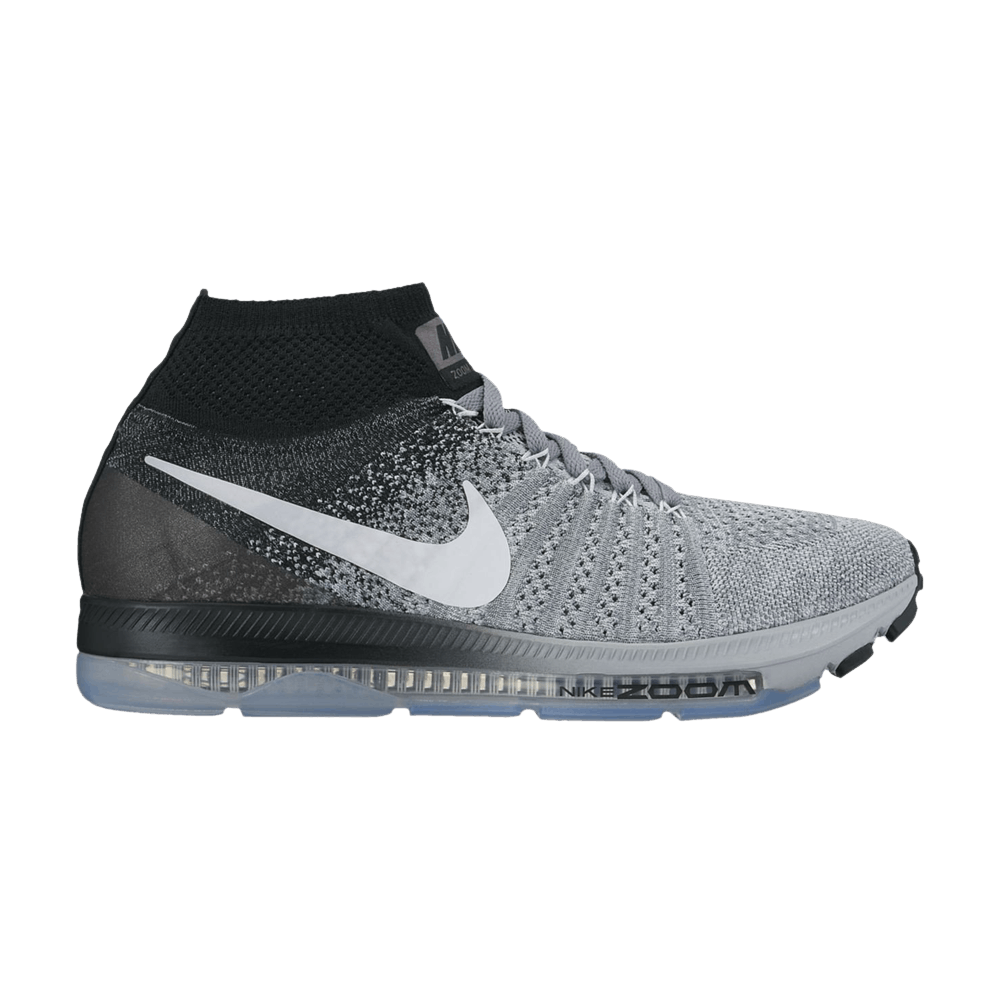 Pre-owned Nike Wmns Zoom All Out Flyknit 'wolf Grey'