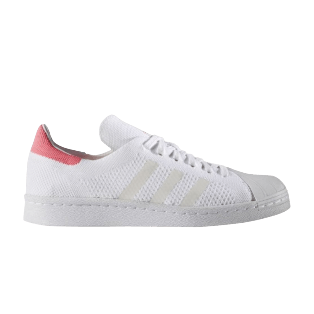 Adidas Wmns Superstar 80s Primeknit 'White Solar Pink'