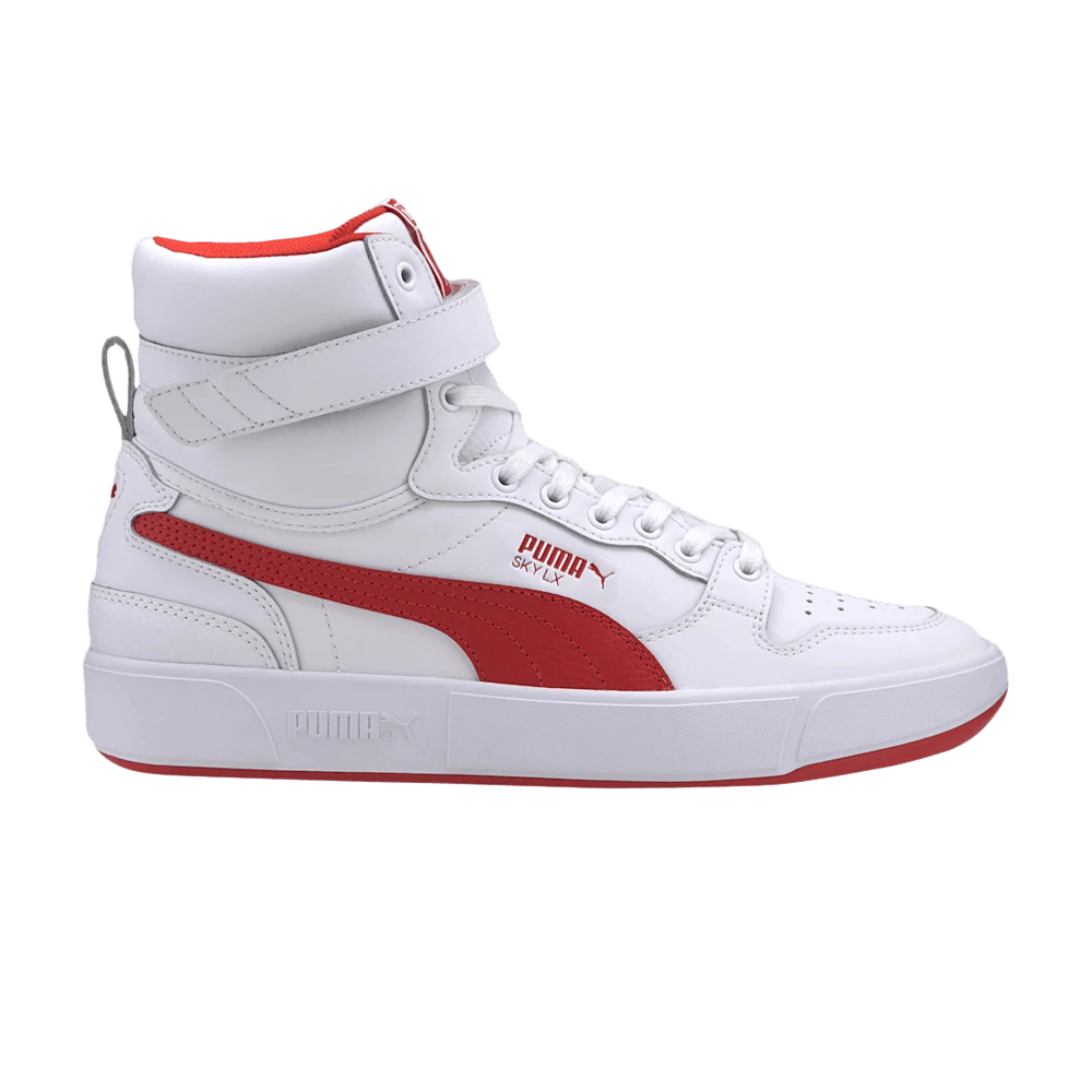 PUMA SKY LX MID 'WHITE HIGH RISK RED'