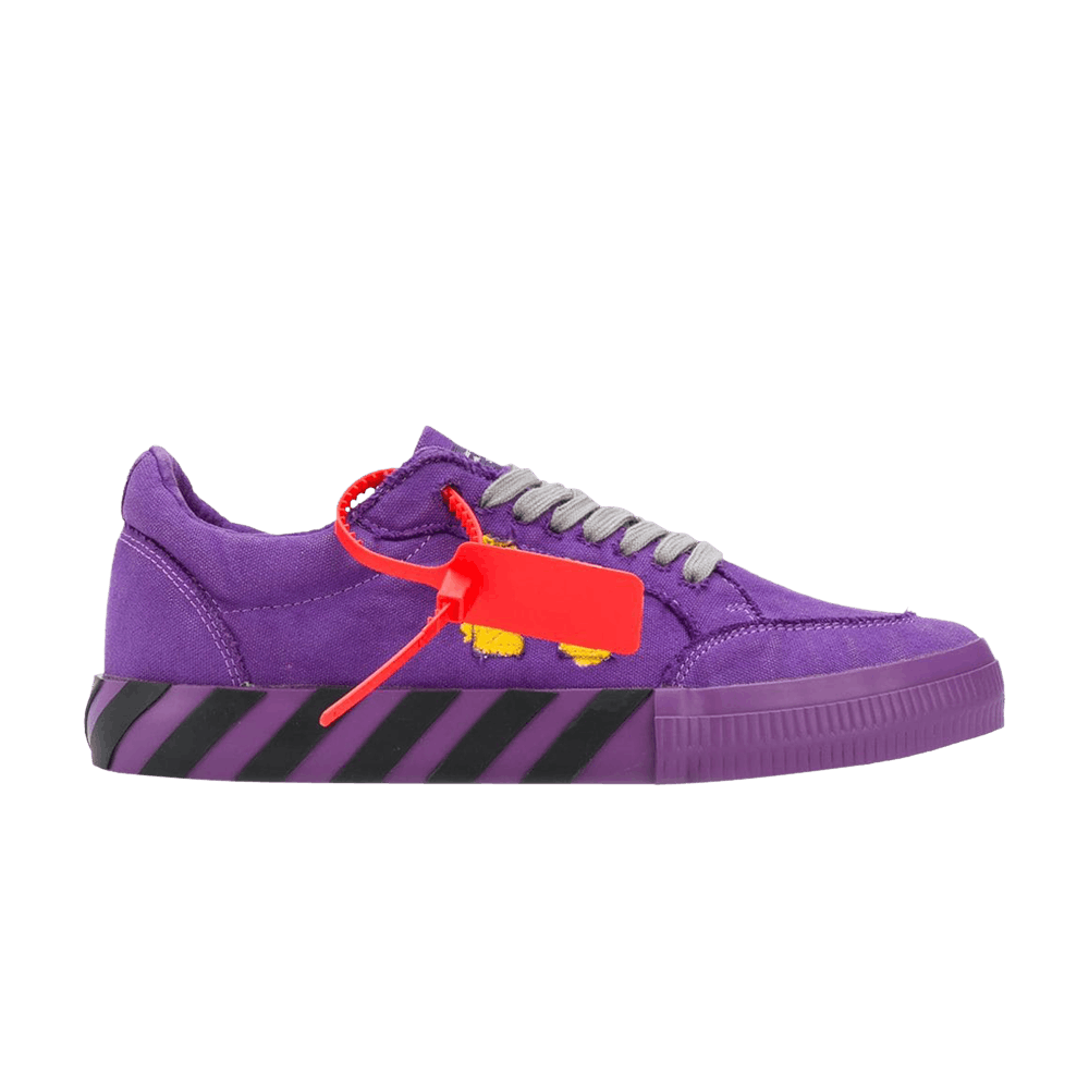 Off-White Vulcanized Low 'Violet Yellow'
