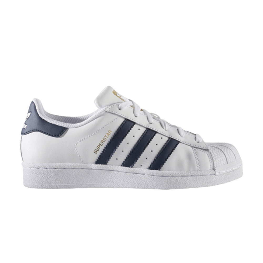 adidas Superstar Foundation J 'White Collegiate Navy' - S81014