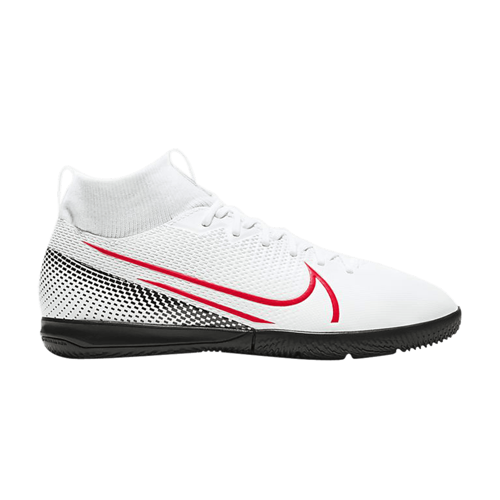 Nike Mercurial Superfly 7 Academy IC GS 'White Crimson'