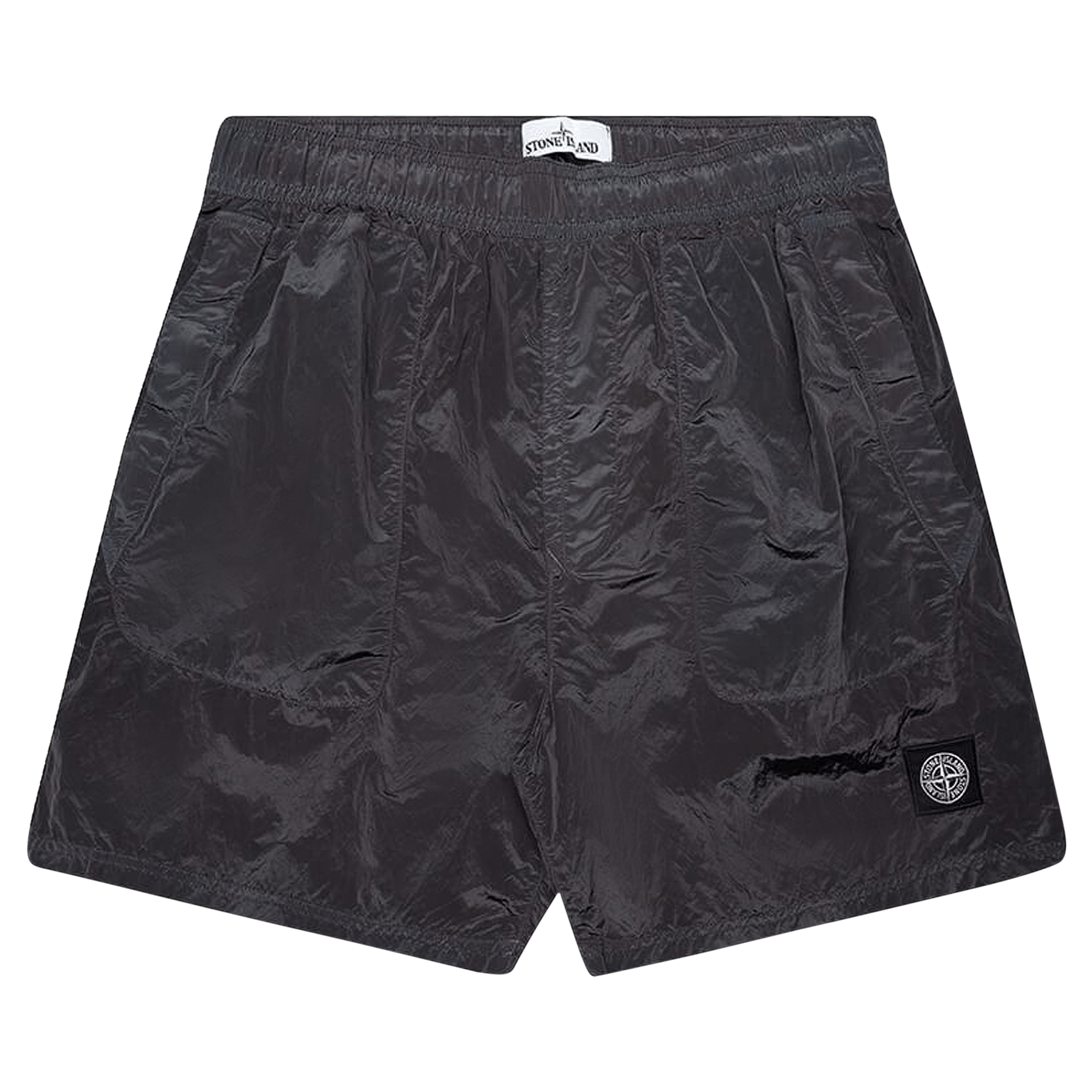 Pre-owned Stone Island Nylon Metal Swim Trunks 'blue Grey'