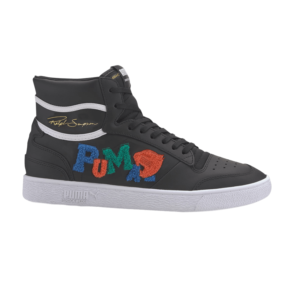 PUMA RALPH SAMPSON MID 'BADGES - BLACK GREY'