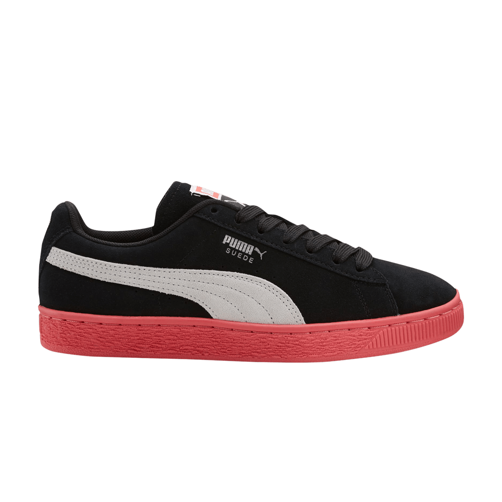 Pre-owned Puma Wmns Suede Classic+ 'ignite Pink Black'