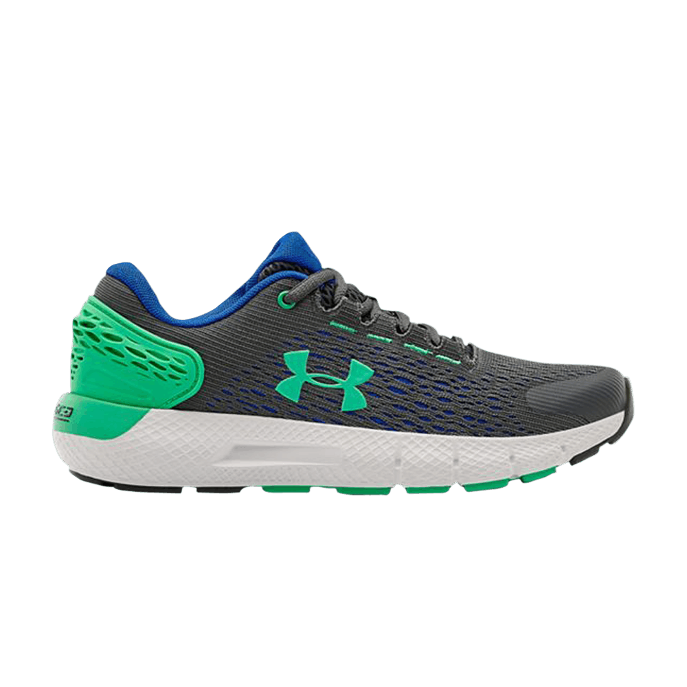 Pre-owned Under Armour Charged Rogue 2 Gs 'pitch Grey Blue'