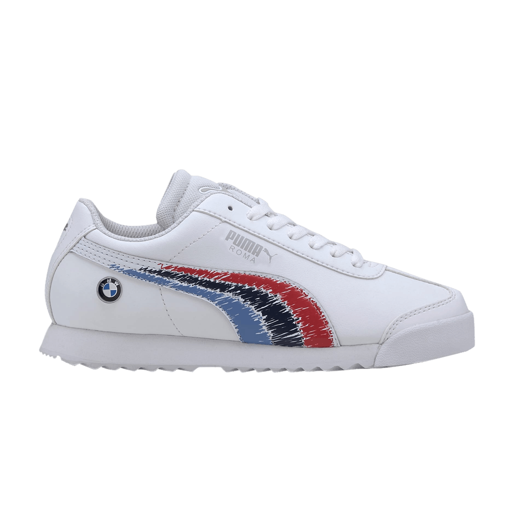 Pre-owned Puma Bmw Motorsport X Roma Jr 'white'