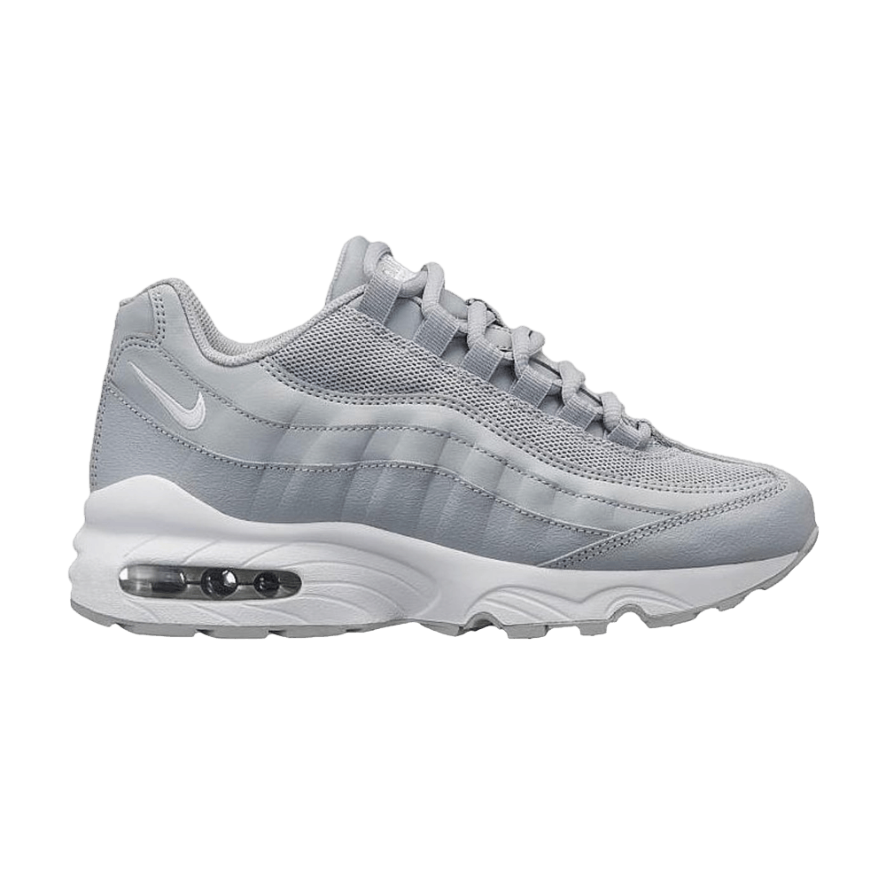 Pre-owned Nike Air Max 95 Gs 'wolf Grey'