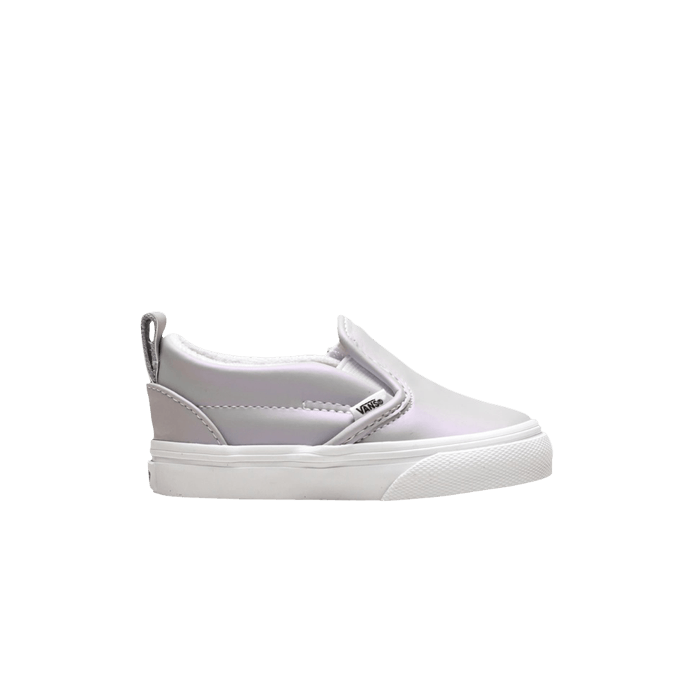 Vans Slip-On V Toddler 'Muted Metallic - Grey'