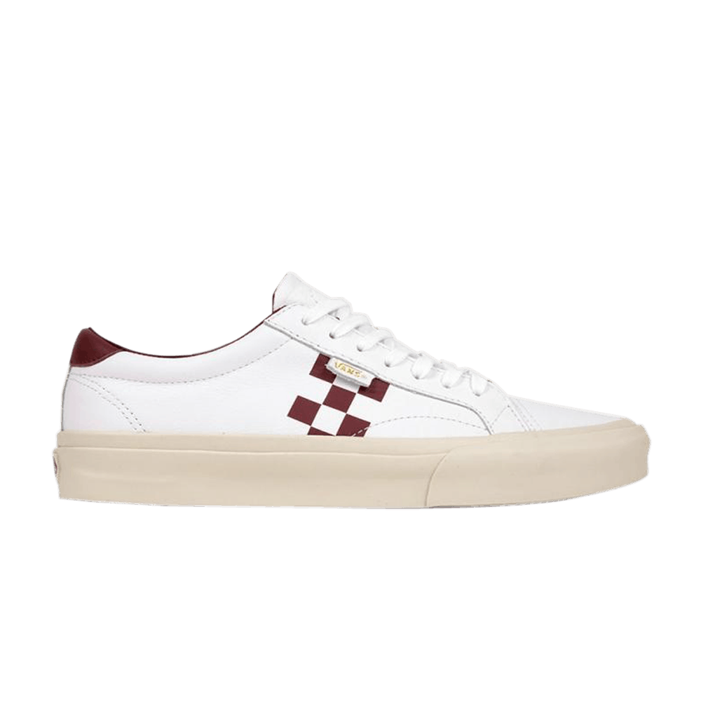 Vans Court 'Checker - White Cabernet'