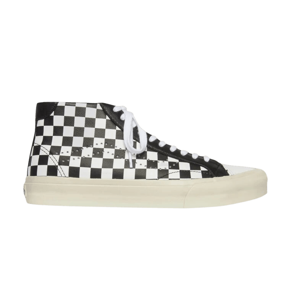 Vans Court Mid 'Checker - White Black'