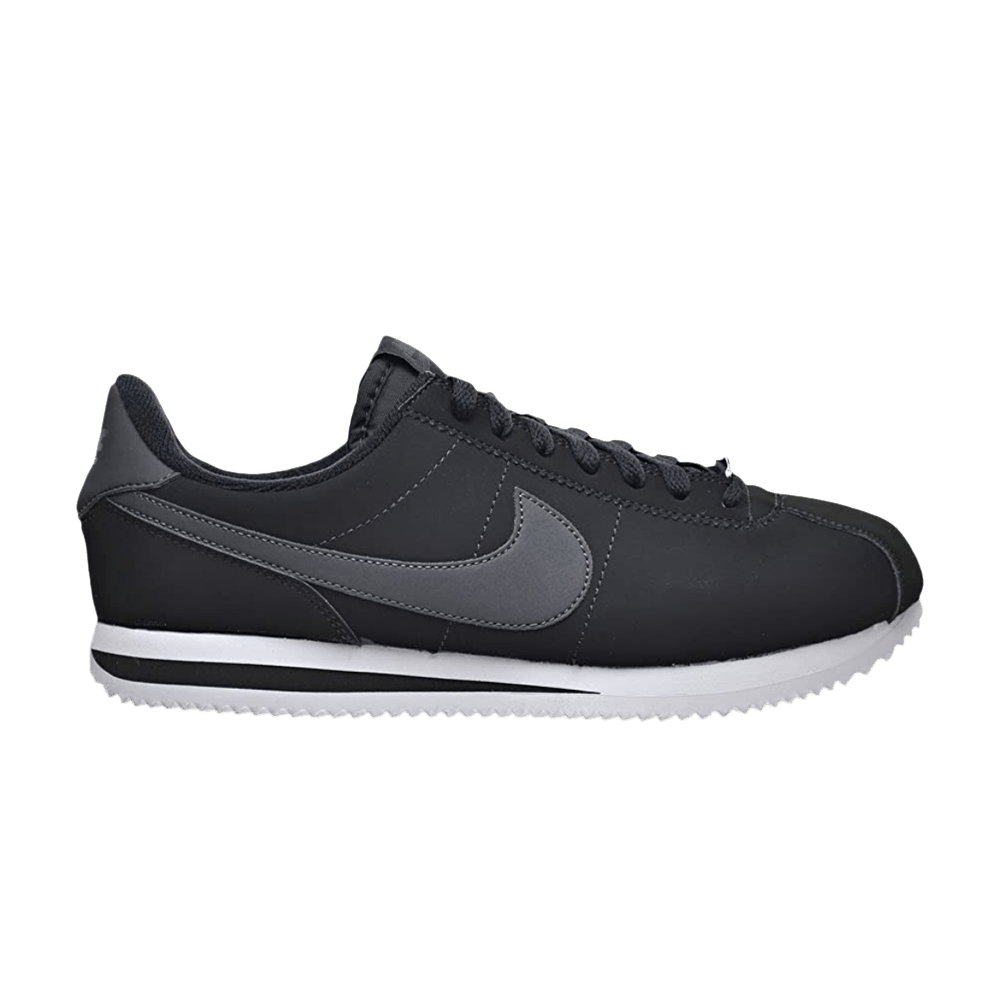 NIKE CORTEZ BASIC 'BLACK METALLIC SILVER'