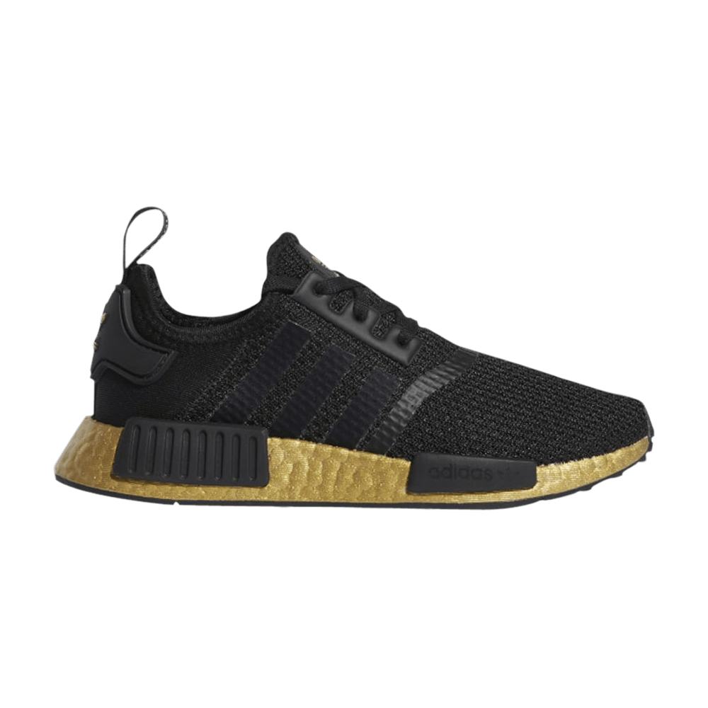 adidas NMD_R1 J 'Black Gold Metallic' - FW7692