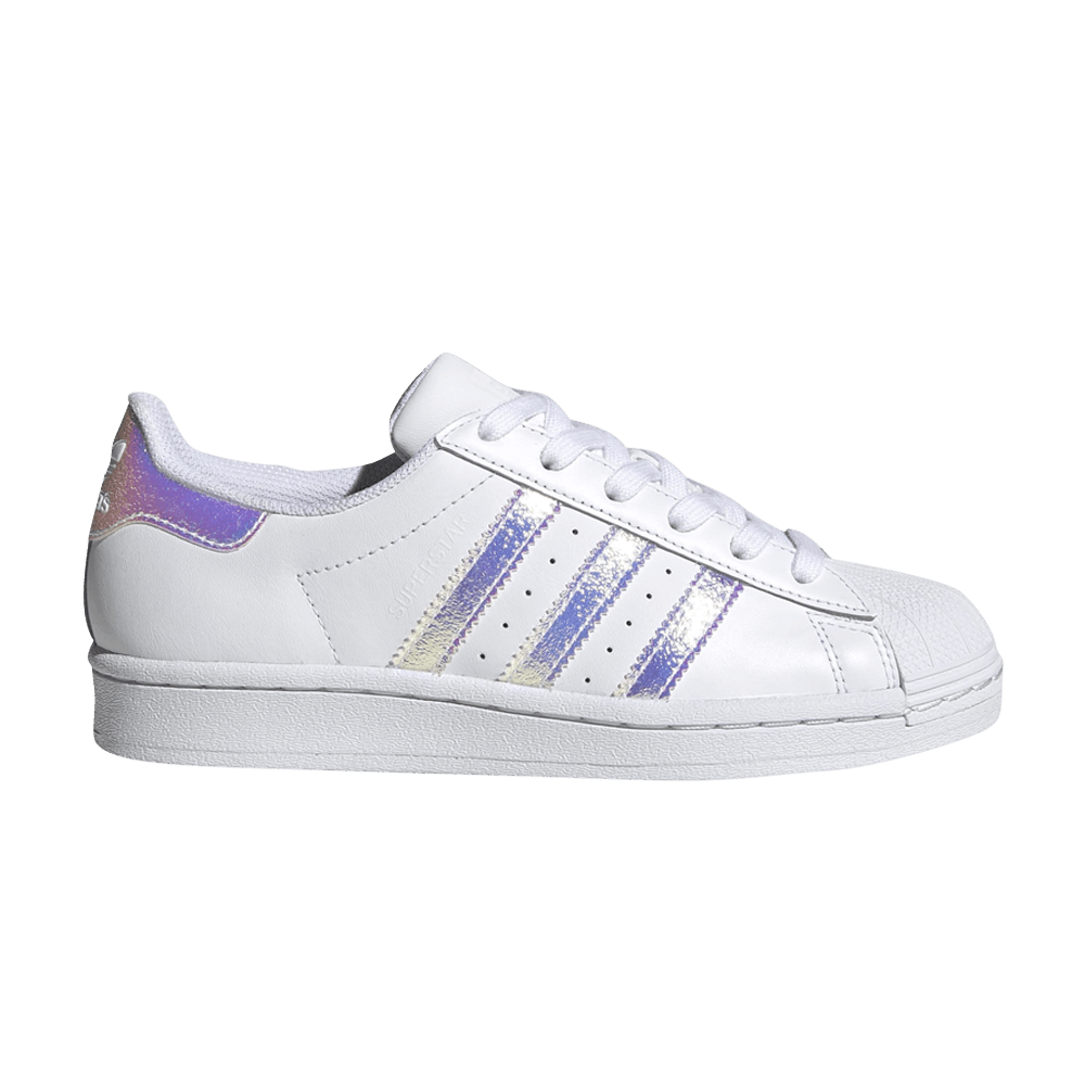adidas Superstar J 'White Iridescent'