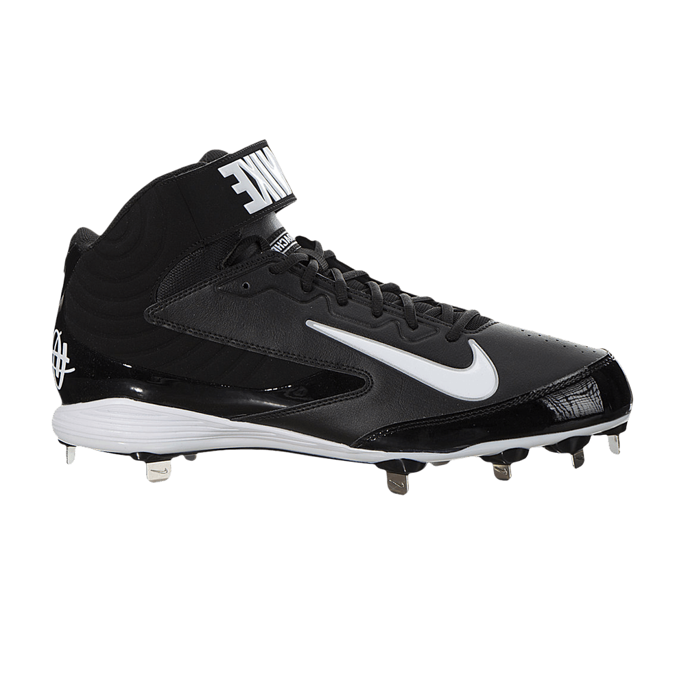 Nike Huarache Strike Mid Metal 'Black White' - 615965-010