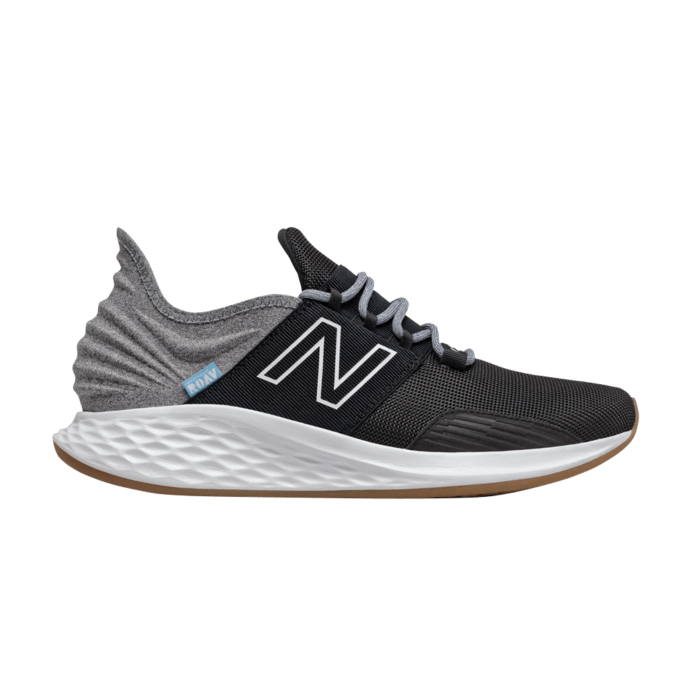 New Balance Fresh Foam Roav 'Tee Shirt - Black Light Aluminum'