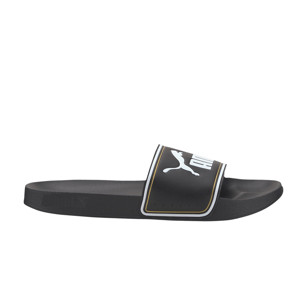 Pre-owned Puma Leadcat Ftr Slide 'black'