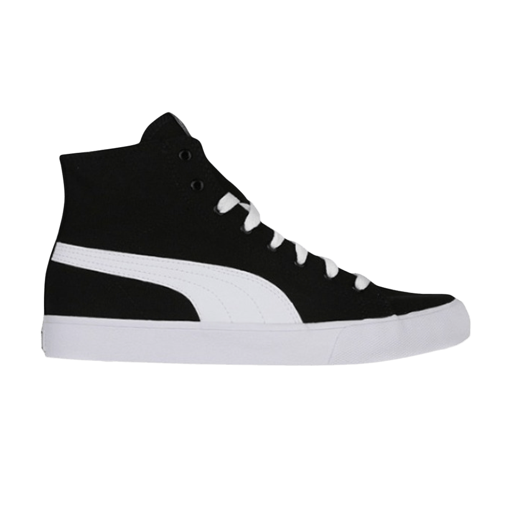 Pre-owned Puma Bari Mid 'black White'