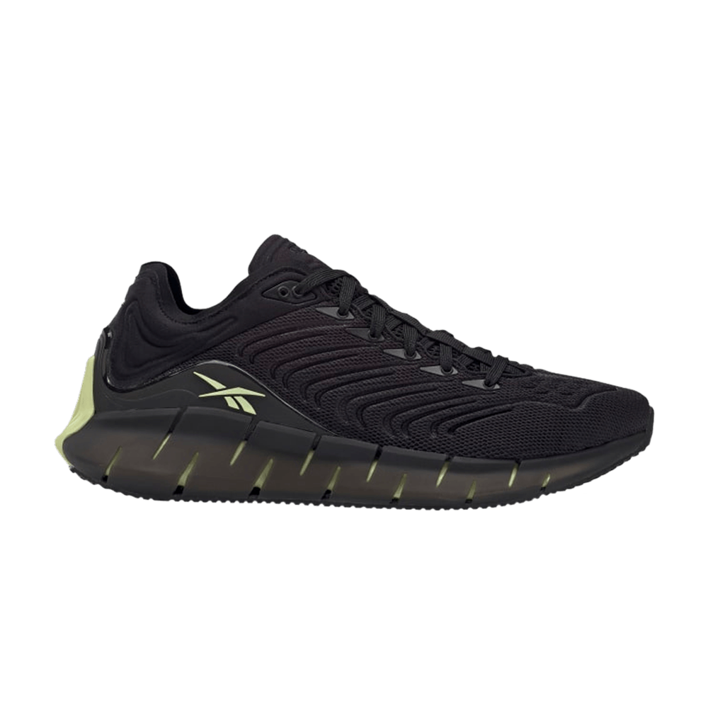 Reebok Zig Kinetica 'Black Citrus Glow'