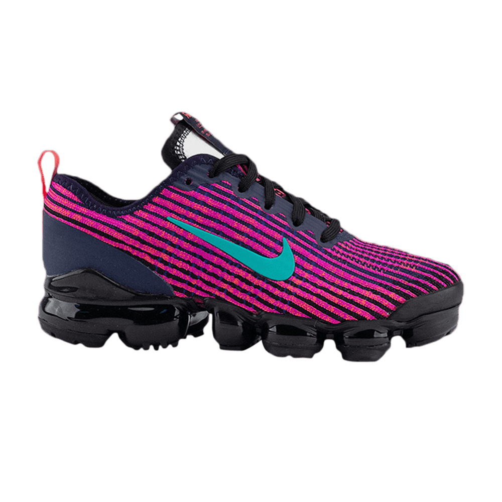Nike Air VaporMax Flyknit 3 GS 'Blackened Blue Ember'