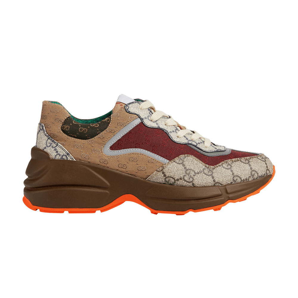 Gucci Wmns GG Rhyton 'Beige Brick Red'
