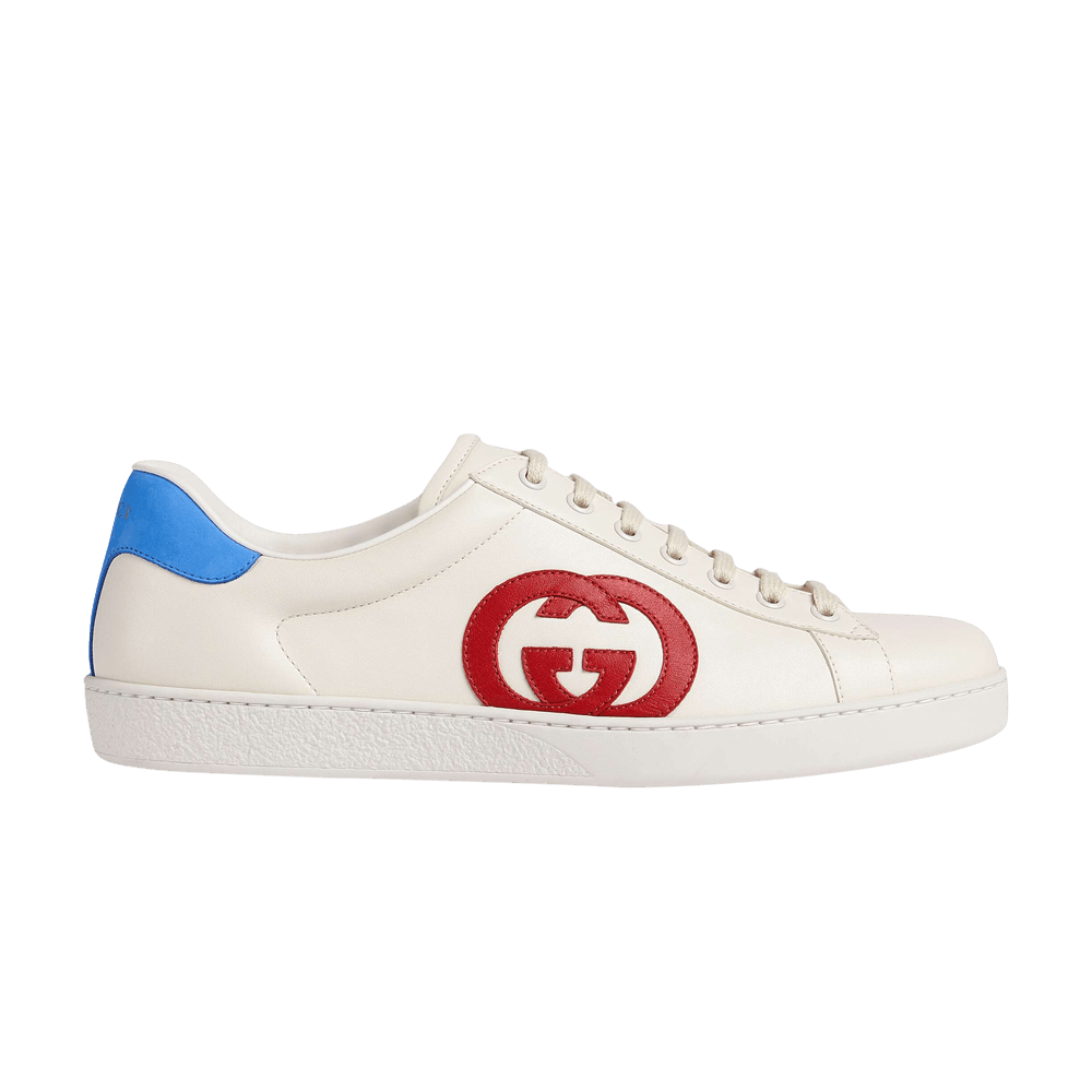 Gucci Ace 'Interlocking G - White Red Blue'