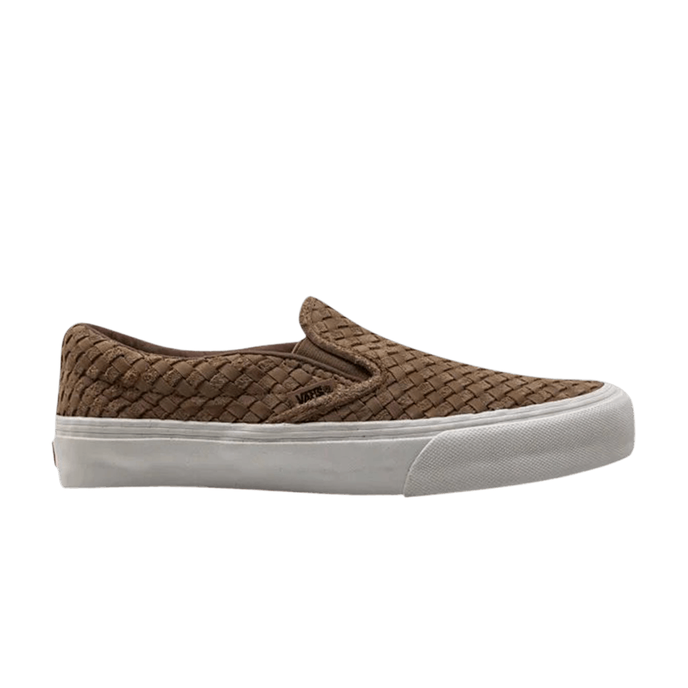 Taka Hayashi x Vans Slip-On 66 LX 'Woven - Chipmunk'