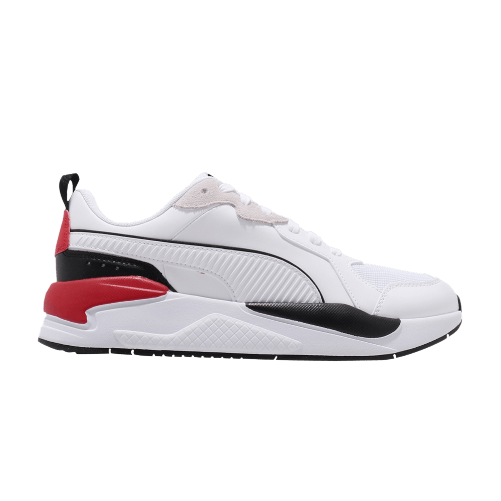 Pre-owned Puma X-ray Game 'white Black Red'