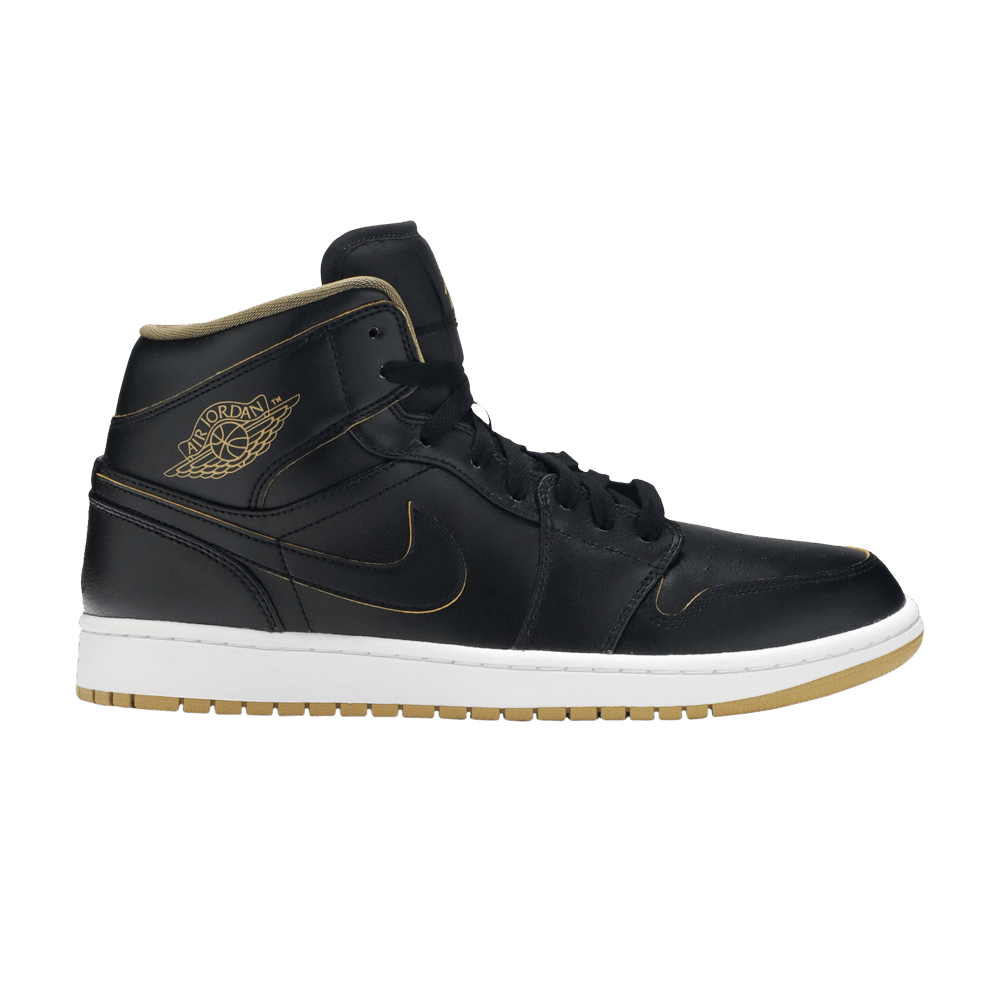 Air Jordan 1 Mid 'Black Gold'