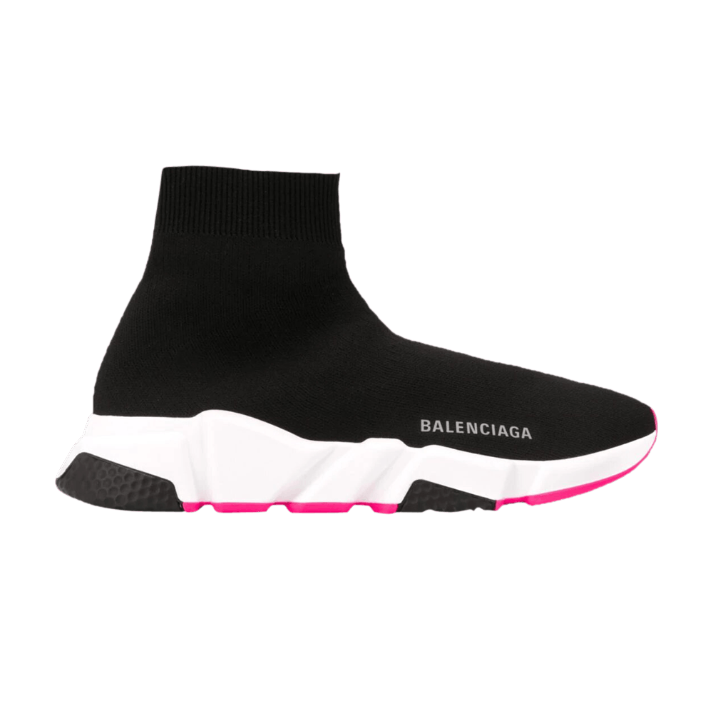 Balenciaga Wmns Speed Trainer 'Black Pink Sole'