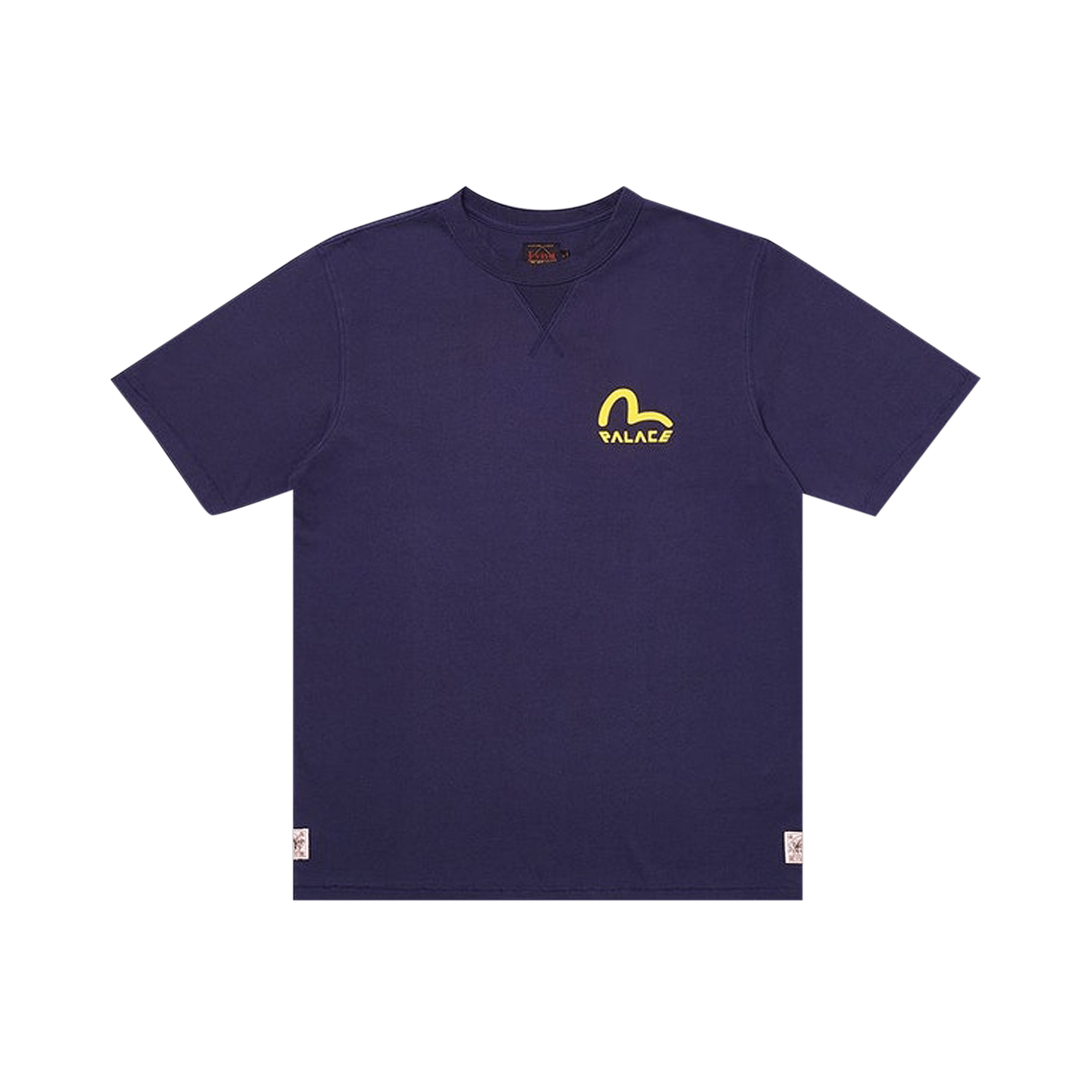 Pre-owned Palace X Evisu T-shirt 'navy' In Blue
