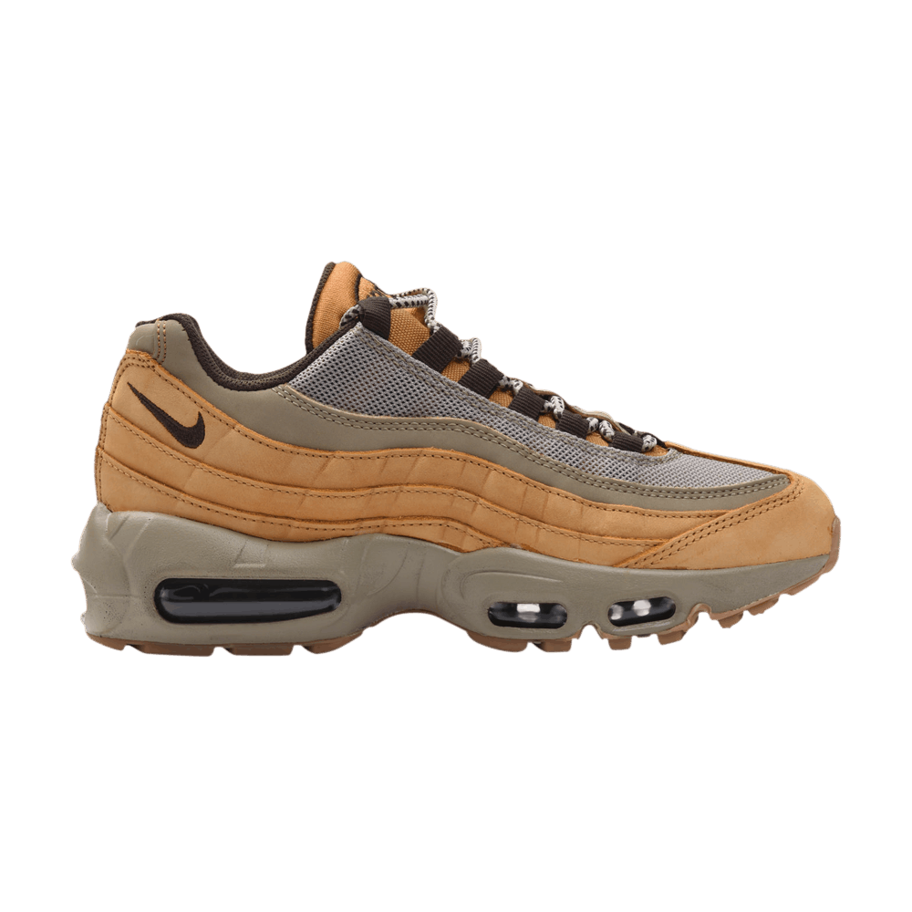 Pre-owned Nike Wmns Air Max 95 'wheat' In Brown