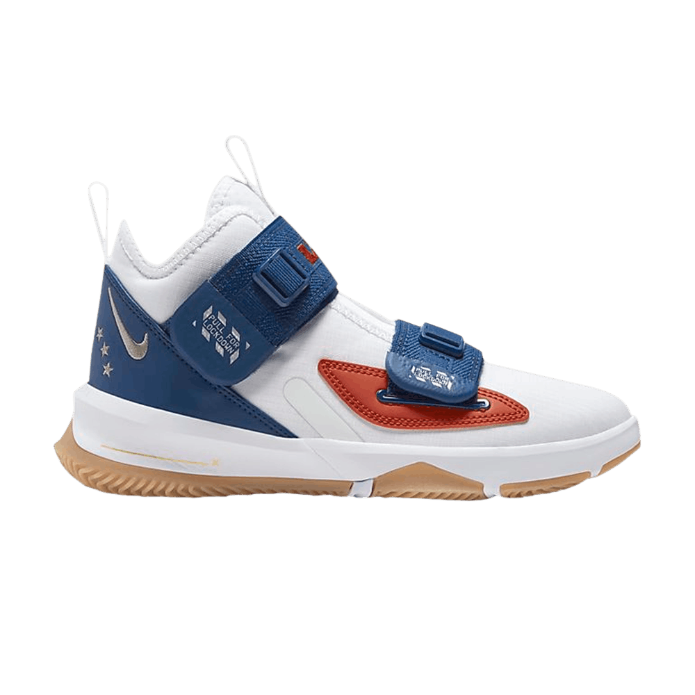 Nike LeBron Soldier 13 LA GS ' White Coastal Blue' - CU4133-124