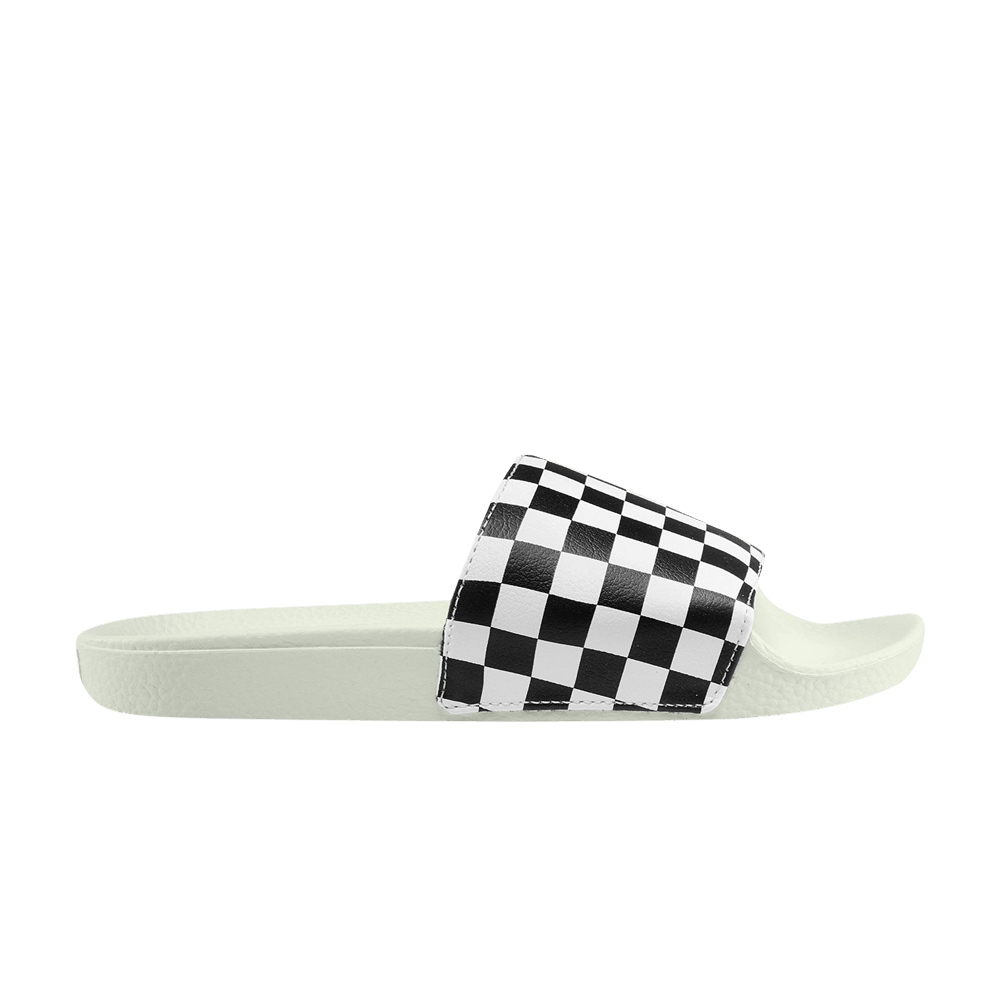 Vans Wmns Slide-On 'Checkerboard - White Black'