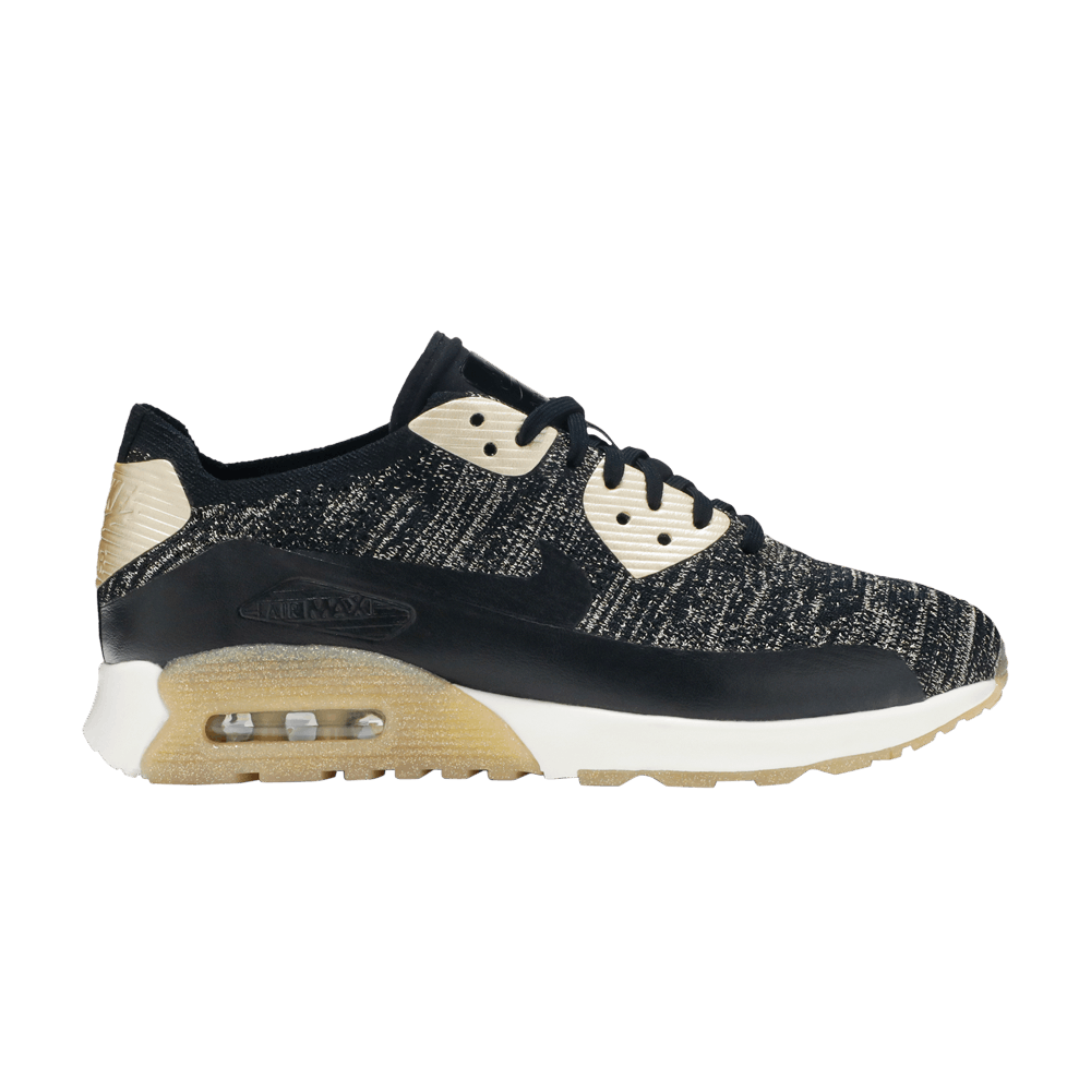 Wmns Air Max 90 Ultra Flyknit 'Metallic Gold'