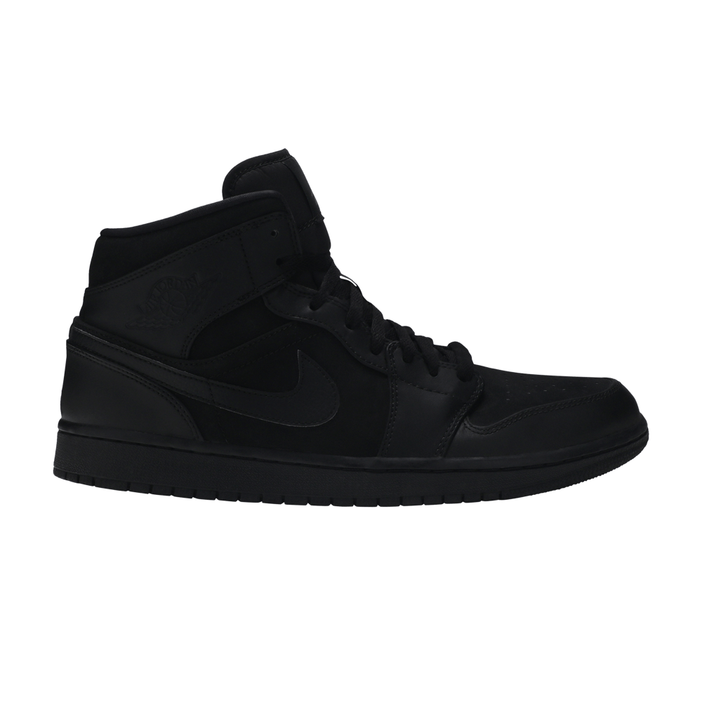 Air Jordan 1 Mid 'Triple Black'