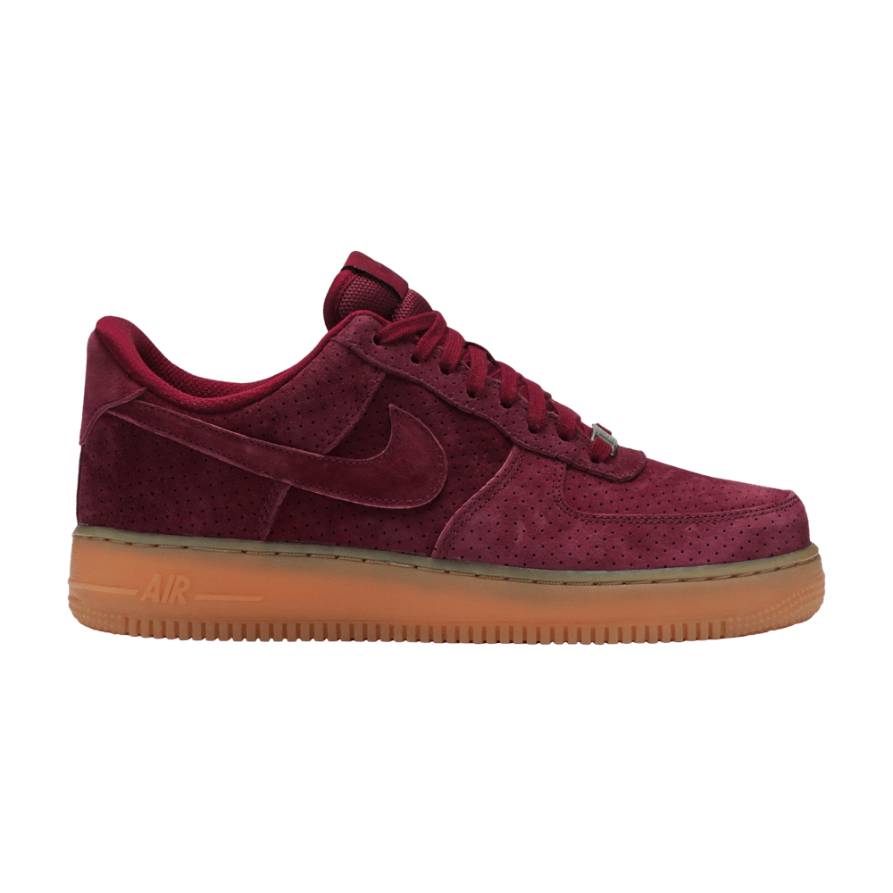 Wmns Air Force 1 '07 Suede 'Deep Garnet'