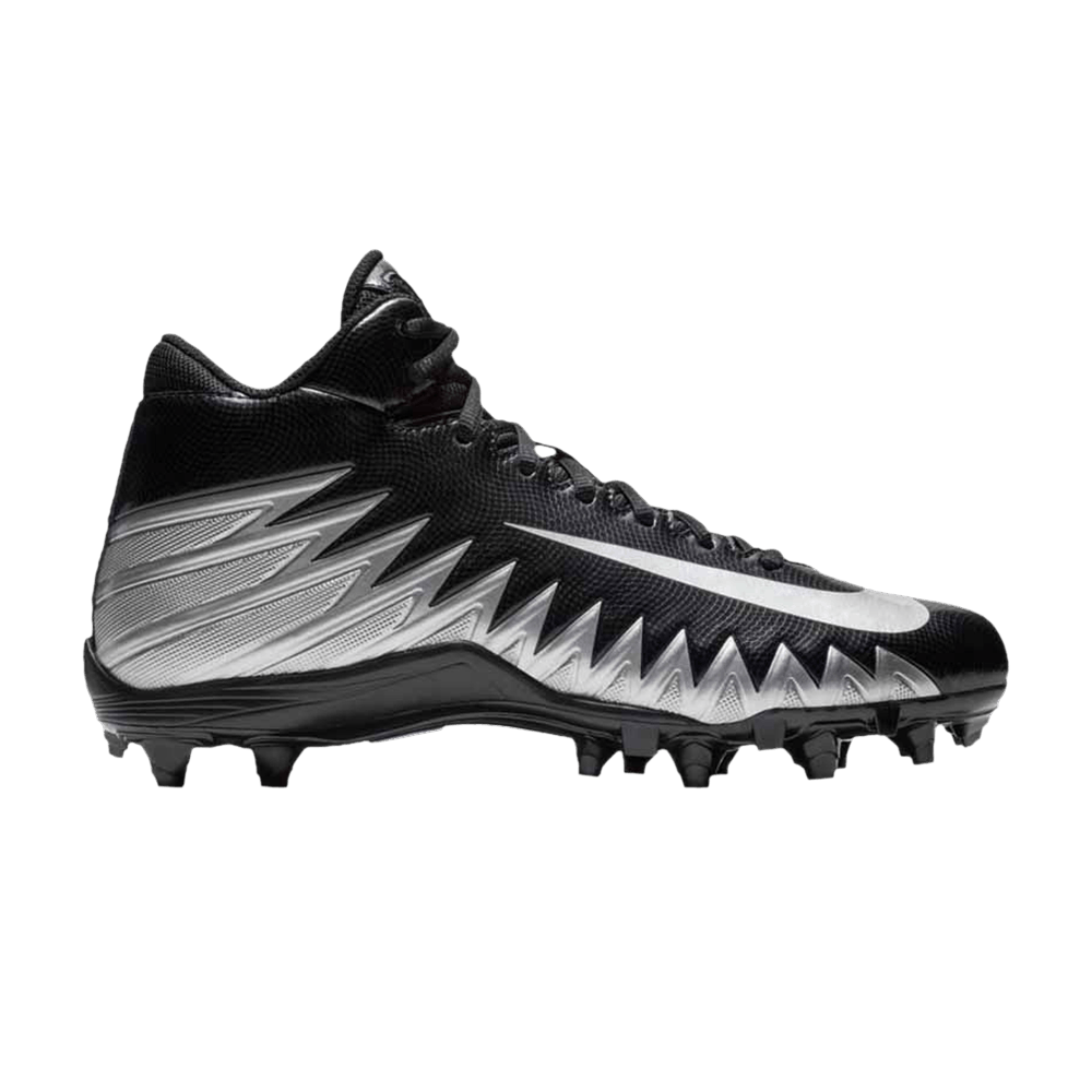 Nike Alpha Menace Varsity Mid 'Black Metallic Silver' - 880137-001