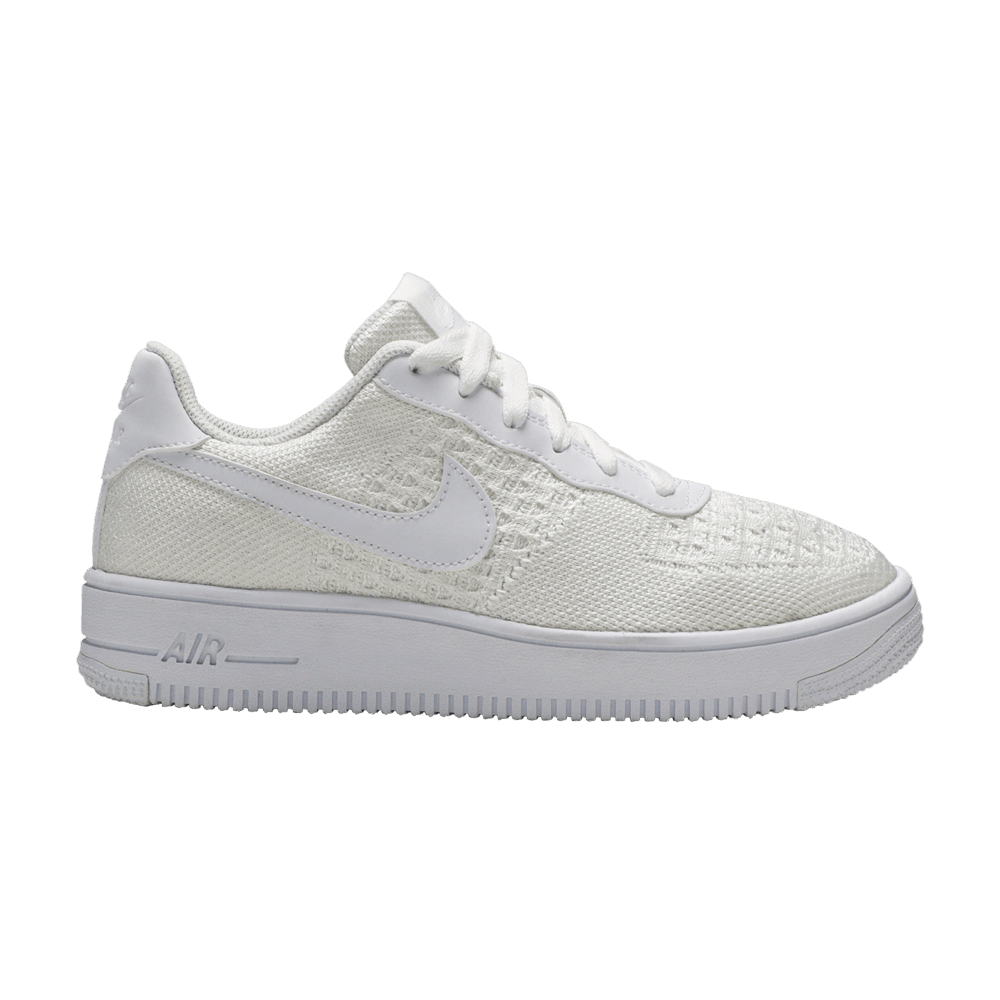 Air Force 1 Flyknit 2.0 GS 'Triple White'