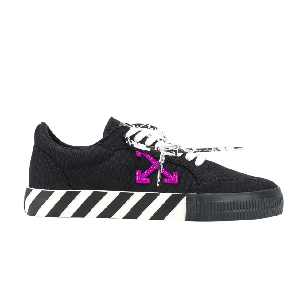 Buy Off-White Vulc Low 'Black Purple' - OMIA085E20FAB001