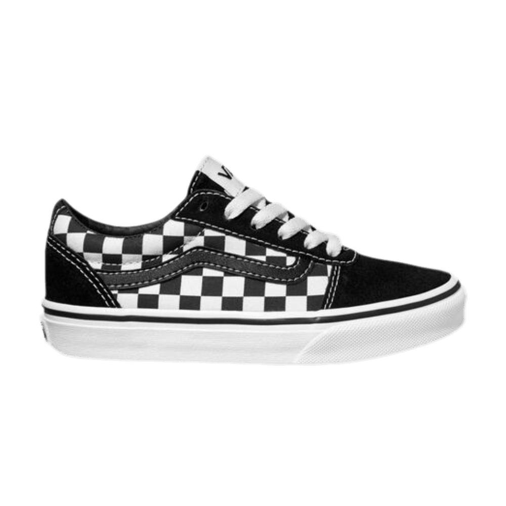 Vans Ward Kids 'Checkered - Black White'